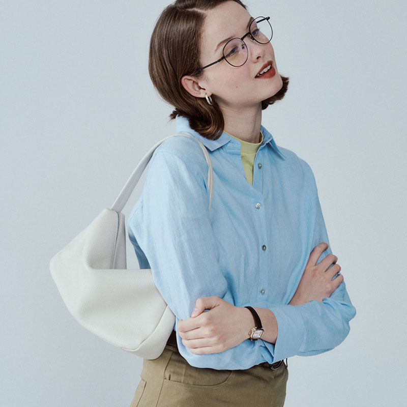 Head Layer Cowhide Armpit Bag  - Embroidery Meaning ulasan dan harga