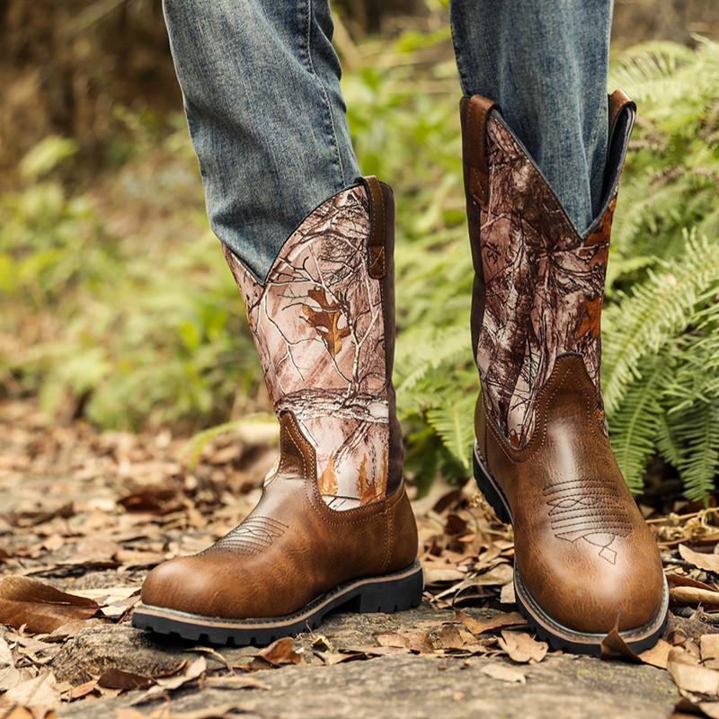 Large Size 48 Men's Boots Clas - Embroidery Garments ulasan dan harga