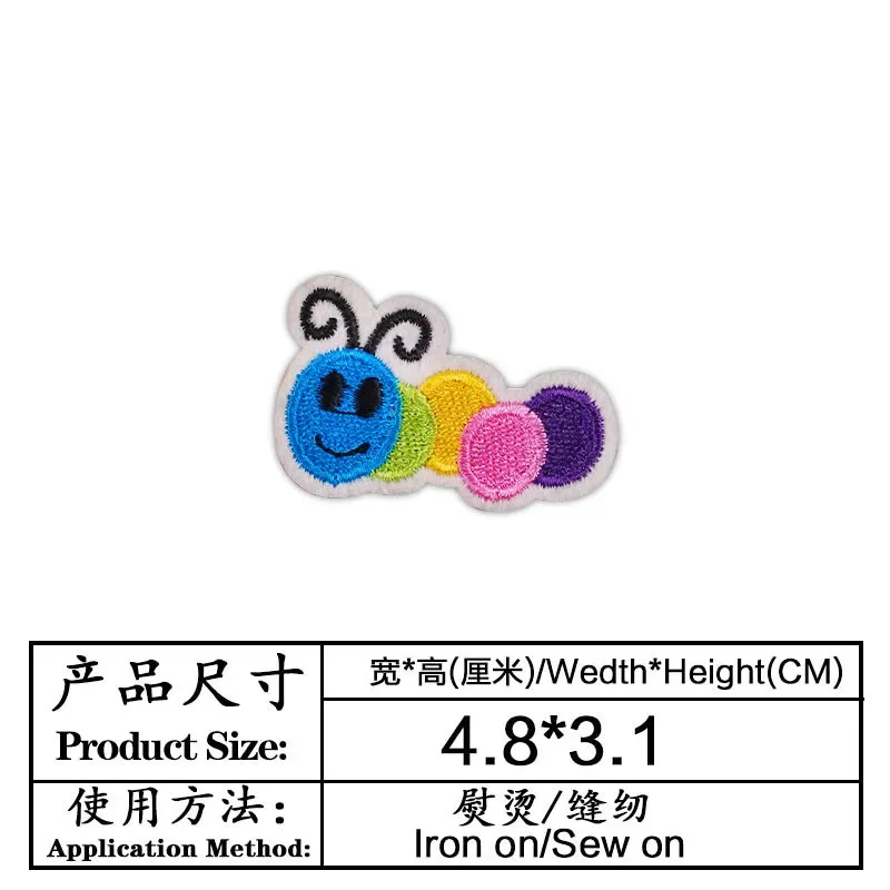 100pcs/Lot Small Embroidery Pa - Embroidery Lady Bug ulasan dan harga