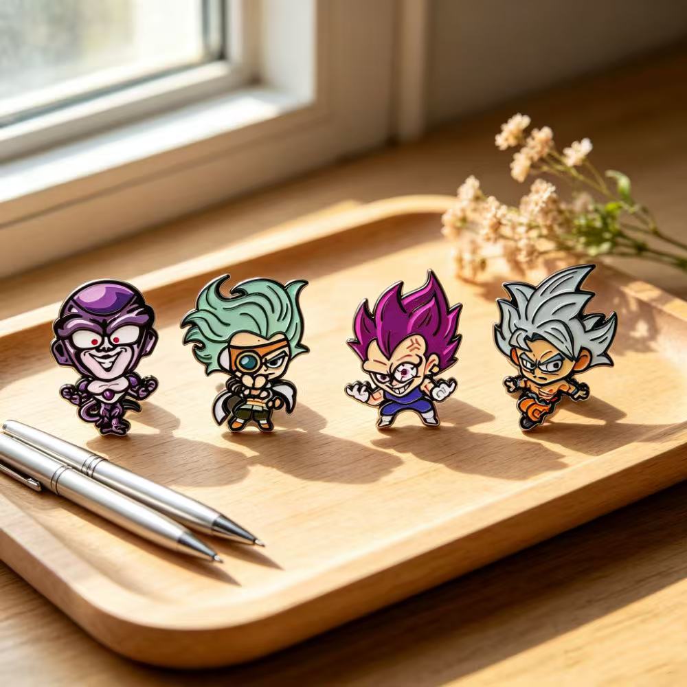 4Pcs Chibi Anime Warrior Ename - Embroidery Reddit ulasan dan harga