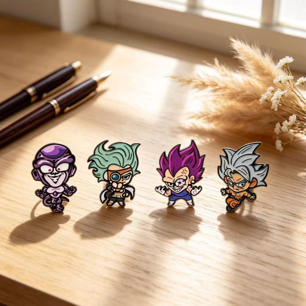 4Pcs Chibi Anime Warrior Ename - Embroidery Reddit ulasan dan harga